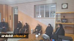 دیدار  صمیمانه رییس دانشگاه علوم پزشکی و هیات همراه وی با سرپرست پردیس بنت الهدی صدر 