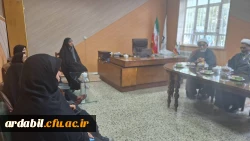 دیدار  صمیمانه رییس دانشگاه علوم پزشکی و هیات همراه وی با سرپرست پردیس بنت الهدی صدر 