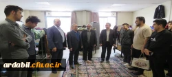 بازدید سرپرست دانشگاه فرهنگیان استان  و جمعی از مسئولین دانشگاه از سراهای دانشجویی  