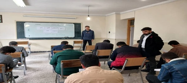 مسابقه کتابخوانی اکسیر وحی در مرکز آزادگان نیر