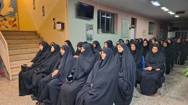 مراسم یادبود شهدای خدمت در پردیس بنت الهدی صدر 