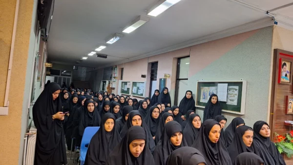 مراسم یادبود شهدای خدمت در پردیس بنت الهدی صدر 