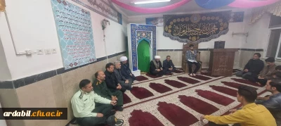 برگزاری مراسم شب شهادت سید شهیدان اهل خدمت در مرکز آموزش عالی آزادگان نیر