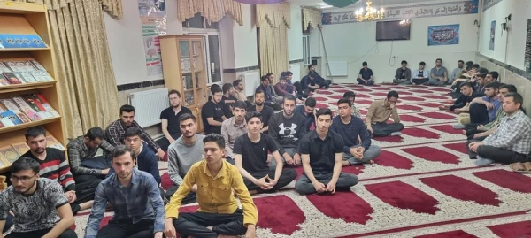 مراسم شب شهادت سید شهیدان اهل خدمت در مرکز آموزش عالی آزادگان نیر