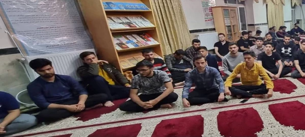 مراسم شب شهادت سید شهیدان اهل خدمت در مرکز آموزش عالی آزادگان نیر