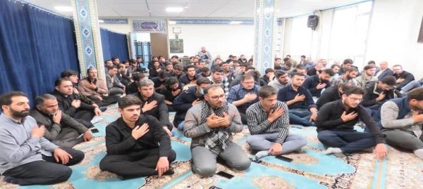 مراسم سوگواری شهادت آیت الله سید ابراهیم رئیسی و هیات همراه ایشان