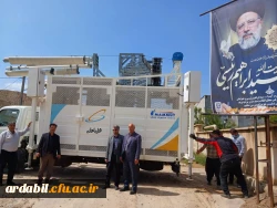 نصب دستگاه تقویتی خطوط تلفن همراه و اینترنت در مرکز آزادگان نیر