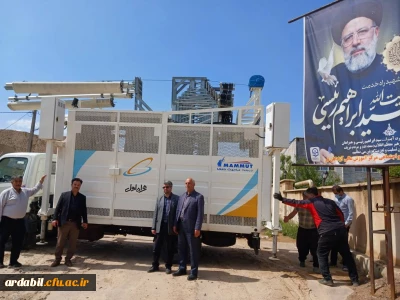 نصب دستگاه تقویتی خطوط تلفن همراه و اینترنت در مرکز آزادگان نیر