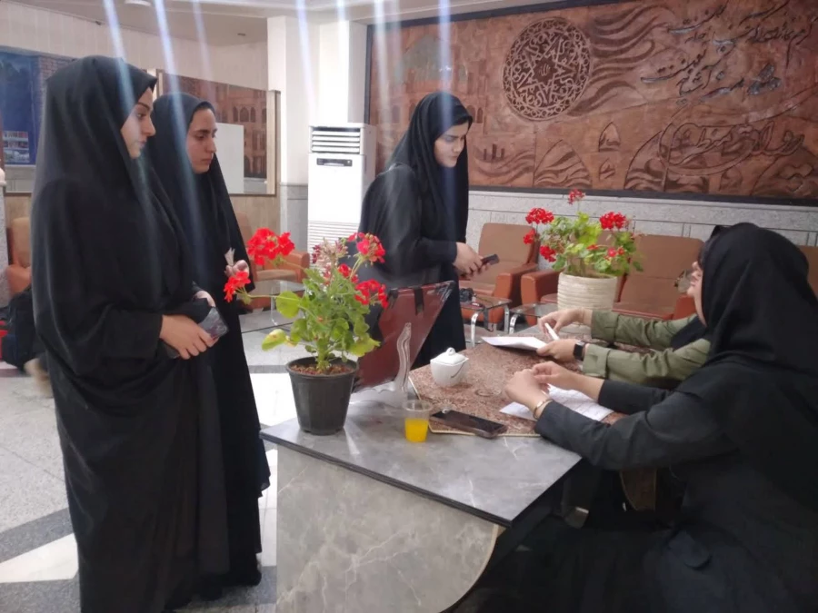 حضور دانشجومعلمان پردیس بنت الهدی صدر در مرحله منطقه ای یازدهمین جشنواره تدریس برتر 