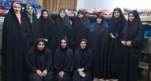 بازدید مشاور وزیر آموزش و پرورش و مدیرکل آموزش و پرورش استان از سرای شهیده فائزه رحیمی پردیس بنت الهدی صدر 