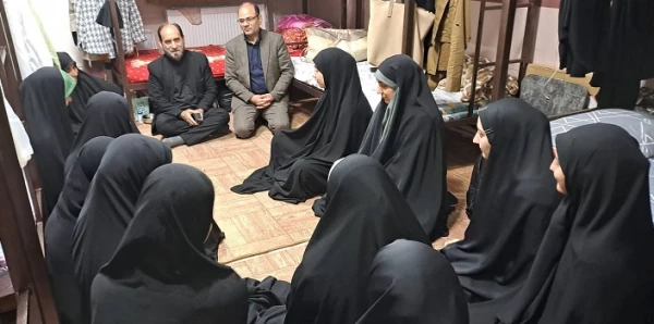 بازدید مشاور وزیر آموزش و پرورش و مدیرکل آموزش و پرورش استان از سرای شهیده فائزه رحیمی پردیس بنت الهدی صدر 