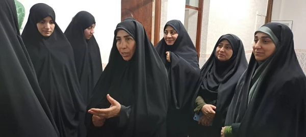 بازدید مشاور وزیر آموزش و پرورش و مدیرکل آموزش و پرورش استان از سرای شهیده فائزه رحیمی پردیس بنت الهدی صدر 