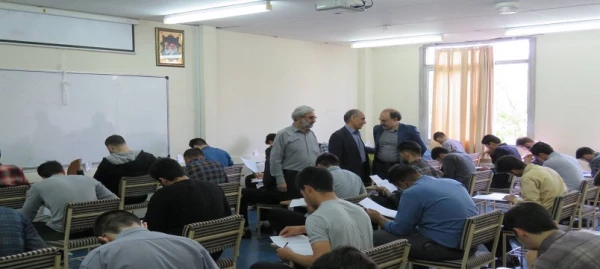 بازدید سرپرست دانشگاه فرهنگیان استان اردبیل از روند برگزاری امتحانات پایان ترم