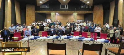 برگزاری آئین آغاز اشتغال حرفه ای نو معلمان ورودی99 دانشگاه فرهگیان استان اردبیل