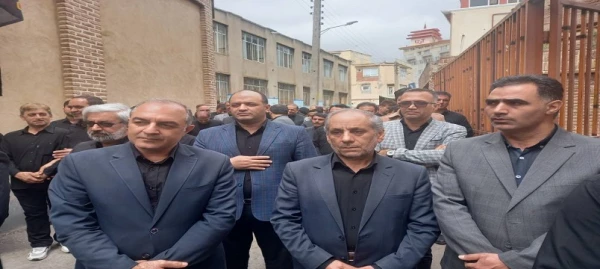 حضوراساتید و کارکنان دانشگاه فرهنگیان اردبیل در دسته عزاداری دانشگاه های استان