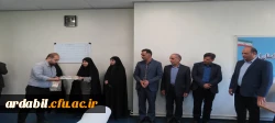 تجلیل از مسئولین روابط عمومی دانشگاه فرهنگیان اردبیل