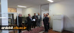 بازدید دبیر کمیسیون دانشجویی شورای تأمین استان از خوابگاههای دانشجویی دانشگاه فرهنگیان استان اردبیل