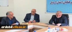 بازدید نائب رئیس مجلس شورای اسلامی از دانشگاه فرهنگیان استان اردبیل