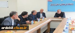 بازدید نائب رئیس مجلس شورای اسلامی از دانشگاه فرهنگیان استان اردبیل