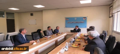 بازدید معاون برنامه ریزی و توسعه منابع سازمان مرکزی از دانشگاه فرهنگیان استان اردبیل