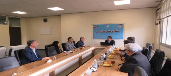 بازدید معاون برنامه ریزی و توسعه منابع سازمان مرکزی از دانشگاه فرهنگیان استان اردبیل