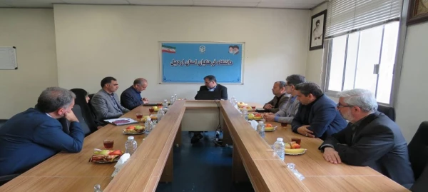 بازدید معاون برنامه ریزی و توسعه منابع سازمان مرکزی از دانشگاه فرهنگیان استان اردبیل