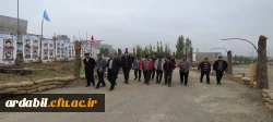 بازدید اساتید، کارکنان و دانشجومعلمان دانشگاه فرهنگیان اردبیل  از نمایشگاه دفاع مقدس