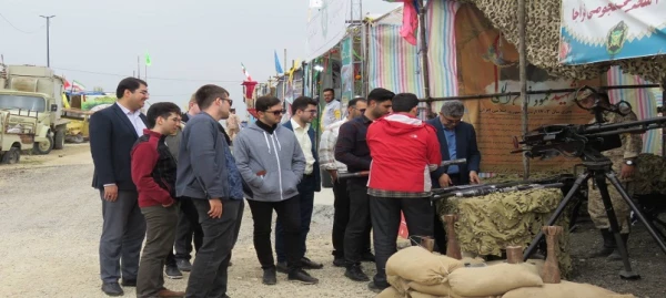 بازدید اساتید، کارکنان و دانشجومعلمان دانشگاه فرهنگیان اردبیل  از نمایشگاه دفاع مقدس