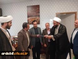 بازدید معاون فرمانداری شهرستان نیر از مرکز آموزش عالی آزادگان نیر