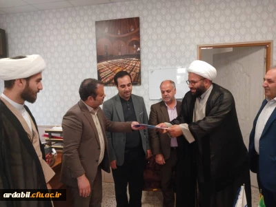 بازدید معاون فرمانداری شهرستان نیر از مرکز آموزش عالی آزادگان نیر