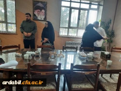 جلسه سرپرست پردیس با مسئولان آشپزخانه