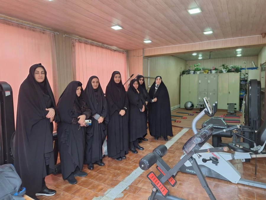 افتتاحیه سالن تندرستی پردیس بنت الهدی صدر