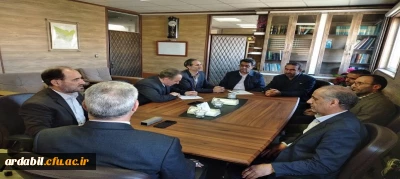 برگزاری جلسه در راستای حل مشکل فضای آموزشی و خوابگاهی مرکز آموزش عالی آزادگان نیر