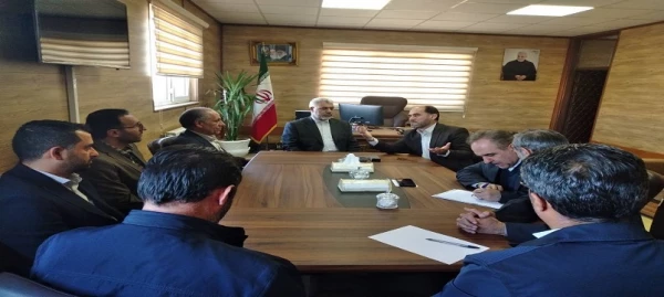 جلسه در راستای حل مشکل فضای آموزشی و خوابگاهی مرکز آموزش عالی آزادگان نیر