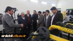آیین افتتاحیه مرکز ورزش و تندرستی دانشگاه فرهنگیان استان اردبیل