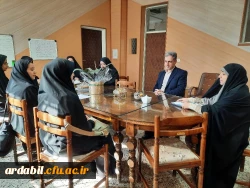 نشست صمیمی سرپرست پردیس بنت الهدی صدر با  اعضای شورای صنفی