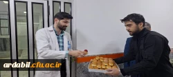 حضور دانشجومعلمان و مسئولان امور فرهنگی و تربیتی پردیس علامه طباطبایی اردبیل در بیمارستان ایثار