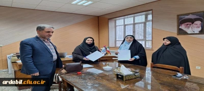 انعقاد تفاهم نامه همکاری بین پردیس بنت الهدی صدر و مرکز مشاوره نیکان