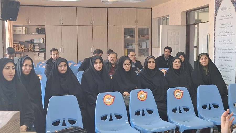  نشست هم اندیشی و هم فکری با اساتید در راستای تحقق آرمان های اموزشی و تربیتی در پردیس بنت الهدی صدر