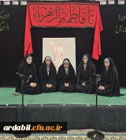  اجتماع دانشجویی دختران مقاومت در پردیس بنت الهدی صدر