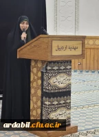  اجتماع دانشجویی دختران مقاومت در پردیس بنت الهدی صدر