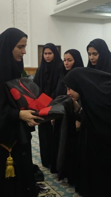  اجتماع دانشجویی دختران مقاومت در پردیس بنت الهدی صدر