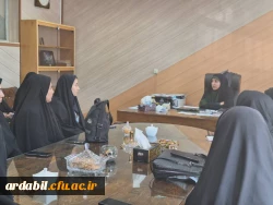 نشست صمیمی سرپرست پردیس بنت الهدی صدر با نمایندگان دانشجویی 