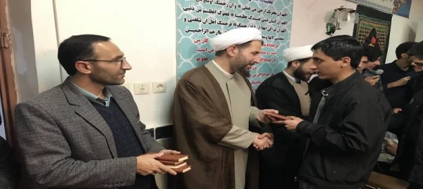  مراسم در محضر بانو به مناسبت ایام فاطمیه در مرکز آموزش عالی آزادگان نیر