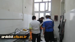 بازدید کارشناس تغذیه مرکز خدمات خیرین سلامت از پردیس علامه طباطبایی