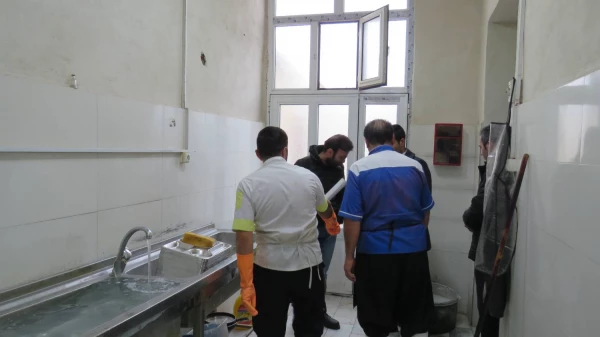 بازدید کارشناس تغذیه مرکز خدمات خیرین سلامت از پردیس علامه طباطبایی