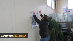 بازدید کارشناس تغذیه مرکز خدمات خیرین سلامت از پردیس علامه طباطبایی