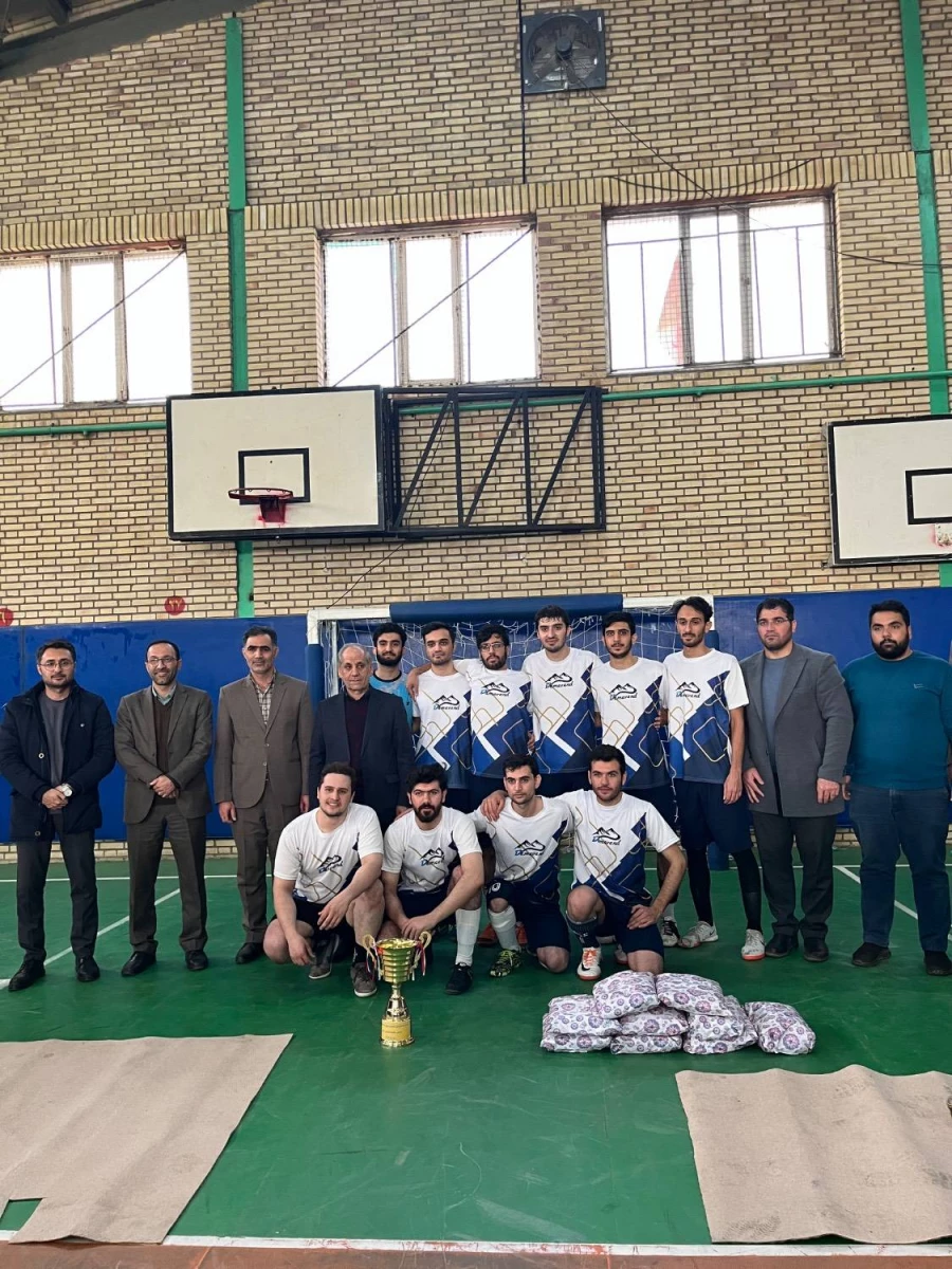 دیدار نهایی و مراسم اختتامیه سومین لیگ فوتسال دانشجومعلمان پردیس علامه طباطبایی