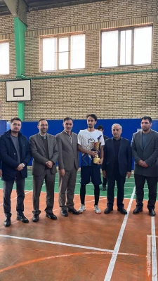 دیدار نهایی و مراسم اختتامیه سومین لیگ فوتسال دانشجومعلمان پردیس علامه طباطبایی