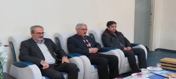 دیدار صمیمانه مدیرکل کمیته امداد استان با سرپرست دانشگاه فرهنگیان اردبیل